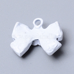 Alloy Enamel Pendants&nbsp;PALLOY-WH0084-34B