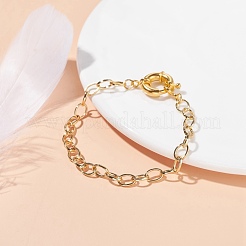 Brass Cable Chains Bracelet for Men Women&nbsp;BJEW-JB07252