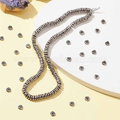 Electroplate Non-magnetic Synthetic Hematite Beads Strands&nbsp;G-YW0001-49D