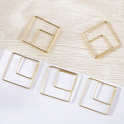 60Pcs Iron Paper Clips&nbsp;AJEW-CP0009-30C