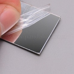 3D Mirror Square Acrylic Mosaic Wall Sticker&nbsp;DIY-WH0301-28