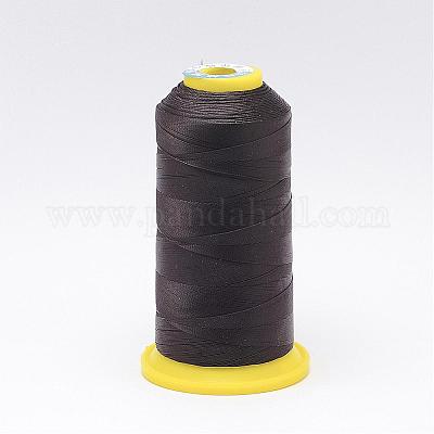 ナイロン縫糸  コーヒー  0.6mm  約300m /ロール&nbsp;NWIR-N006-01A2-0.6mm-1