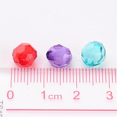 Transparent Acrylic Beads&nbsp;TACR-S113-7mm-M-1