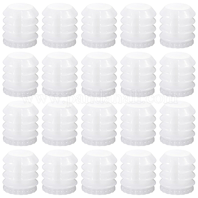 100Pcs PP Plastic Nuts&nbsp;FIND-CP0003-31-1