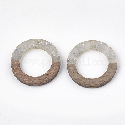 Resin & Wood Pendants&nbsp;X-RESI-S358-04E-1