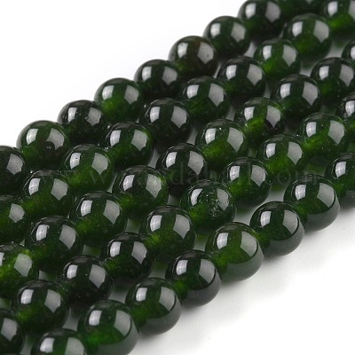 Natural White Jade Beads&nbsp;G-G766-B-09-1