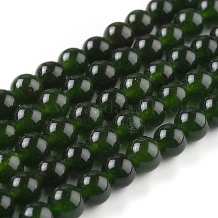 Natural White Jade Beads G-G766-B-09-1