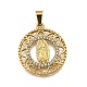 304 Stainless Steel Pendants&nbsp;STAS-B086-09I-G-1