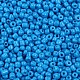 焼付塗装ガラスシードビーズ  ドジャーブルー  8/0  3mm  穴：1mm  約1111個/50g  50 G /袋  18袋/2ポンド&nbsp;SEED-US0003-3mm-K17-2