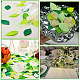 200Pcs Leaf Polyester Ornament Accessories&nbsp;DIY-SP0006-22-6