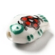 Handmade Printed Porcelain Beads&nbsp;PORC-F005-03-3