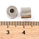 ラックメッキ真鍮製ビーズ  長持ちメッキ  cloumn  プラチナ  7x6mm  穴：2mm&nbsp;KK-H486-01P-3