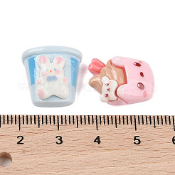 Opaque Resin Decoden Cabochons&nbsp;RESI-A036-01