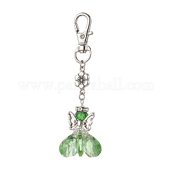 7Pcs Angel Glass Pendant Decorations&nbsp;HJEW-MZ00261