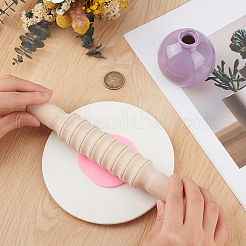 Wooden Rolling Pin&nbsp;AJEW-WH20141-42A