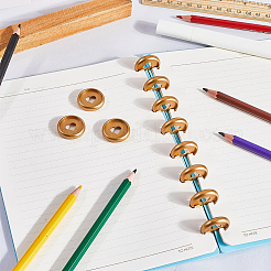 Hollow Heart ABS Plastic Loose Leaf Ring Round Binder Discs&nbsp;KY-SP0001-21A-01