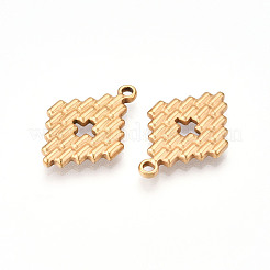 304 Stainless Steel Pendants&nbsp;STAS-N109-11G