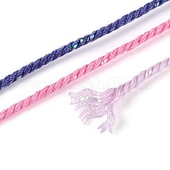 30M Segment Dyed Macrame Cotton Cord&nbsp;OCOR-T018-01O