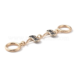 Cherry Enamel Link Purse Strap Extenders&nbsp;FIND-WH0126-158KCG-01