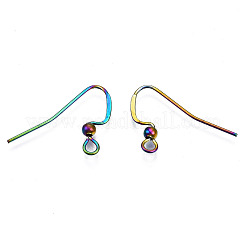 Ion Plating(IP) 304 Stainless Steel French Earring Hooks&nbsp;STAS-S119-013