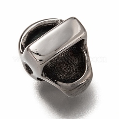 Retro 304 Stainless Steel Slide Charms&nbsp;STAS-L243-054AS