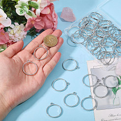 50Pcs Zinc Alloy Open Back Bezel Pendants&nbsp;FIND-CA0011-54P