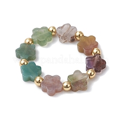 3Pcs Natural Indian Agate Finger Rings&nbsp;RJEW-JR00893
