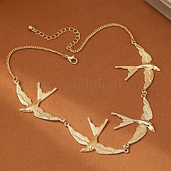 Alloy Link Chain Necklaces&nbsp;WG26FD1-01