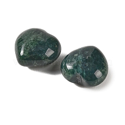 Natural Moss Agate Heart Love Stone&nbsp;GG-CBAA0EE-03-07
