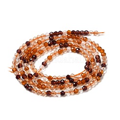 Transparent Glass Beads Strands&nbsp;GLAA-H027-01D