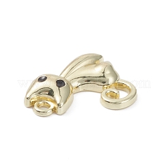 メッキ合金エナメルペンダント  猫のチャーム  ゴールド  20x15x4mm  穴：1.8mm&nbsp;PALLOY-D065-01LG