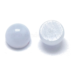 天然ブルーレースアゲートのカボション  半円/ドーム  4x2mm&nbsp;G-O185-01C-02