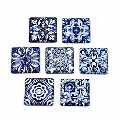 Glass Cabochons&nbsp;GGLA-S036-21F