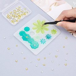 180 Pcs 3D Textured Brass Cabochons&nbsp;MRMJ-OC0001-59