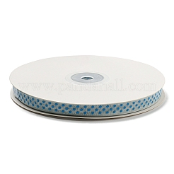 100 Yards Polka Dot Print Nylon Ribbons&nbsp;OCOR-G014-01A