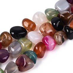 Natural Agate Beads Strands&nbsp;G-T142-66