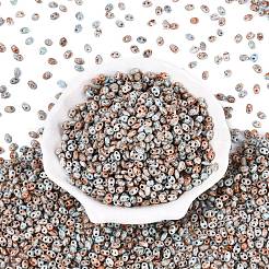 Picasso Glass Seed Beads&nbsp;GL-N001-02F