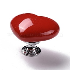Heart-shaped Porcelain Cabinet Door Knobs&nbsp;LS-FIND-Z004-16D