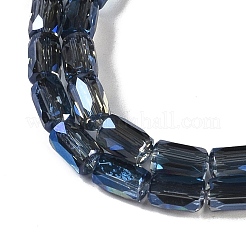 Electroplate Glass Beads Strands&nbsp;GLAA-Q101-02A-FR01
