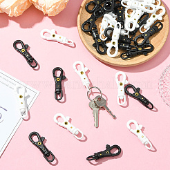 32Pcs 2 Colors POM Plastic Swivel Clasps&nbsp;FIND-SC0017-04