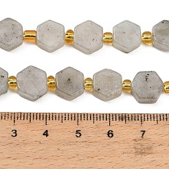 Natural White Labradorite Beads Strands&nbsp;G-F833-B10-01