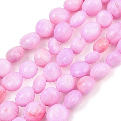 Dyed Natural White Jade Beads Strands&nbsp;GG-CBACF26-B01-01