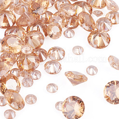 60Pcs 3 Styles Cubic Zirconia Charms&nbsp;ZIRC-TAD0001-01E