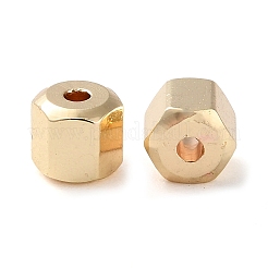 Rack Plating Brass Beads&nbsp;KK-D097-09G-01