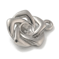 Anti-Tarnish 304 Stainless Steel Pendants&nbsp;STAS-Q334-17P