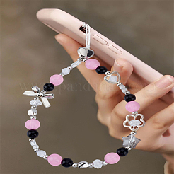 1Pc PVC Flower Mobile Straps&nbsp;AJEW-LP0005-13