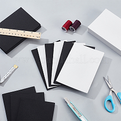 クラフトや刺繍用の24色のEVAフォームシート2枚  長方形  ミックスカラー  150x100x3mm  12個/カラー&nbsp;FIND-PH0027-23