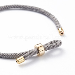 Braided Nylon Cord Bracelet Making&nbsp;MAK-A017-D01-01G