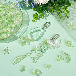 100G Resin Charms and Beads DIY Jewelry Making Findings Kit&nbsp;OHAR-SC0003-01D