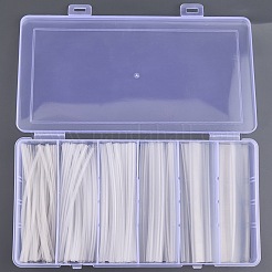 PEケーブルスリーブ100個  熱収縮チューブ 絶縁 滑り止め 防水  透明  100x2.5~21.5mm&nbsp;DIY-WH20081-022